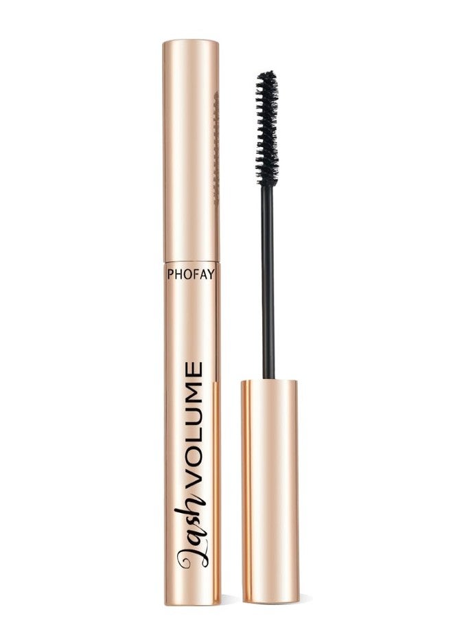 PHOFAY Volumizing Mascara 10g / 0.35 oz – Oversized Brush for Instant Volume & Lifted Lashes, Smudge-Proof & Quick-Dry, Clump-Free Long-Wear Formula - Image 1